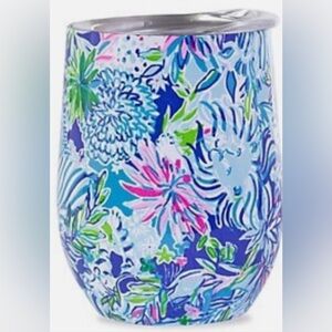 Lilly Pulitzer Colorful Floral and Turtle Mugs